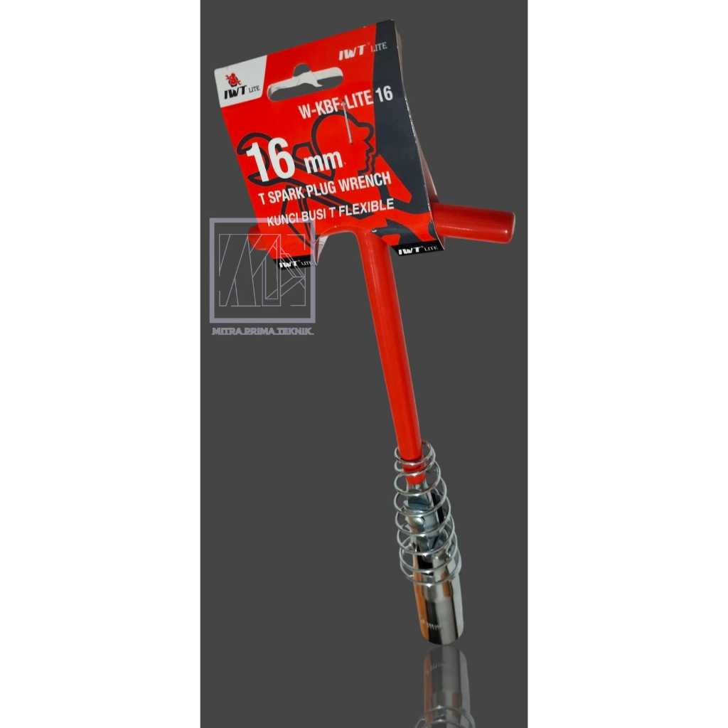 Kunci busi flexible 16 mm - Kunci busi model T - iwt tools