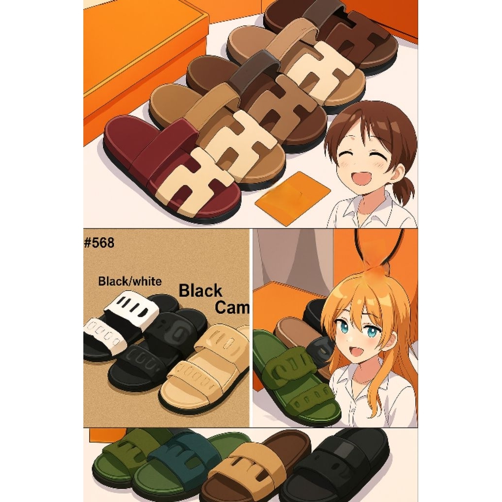 Sandal wanita H1657 / H908 / H1568 / H908-3 / 707-2 Hb