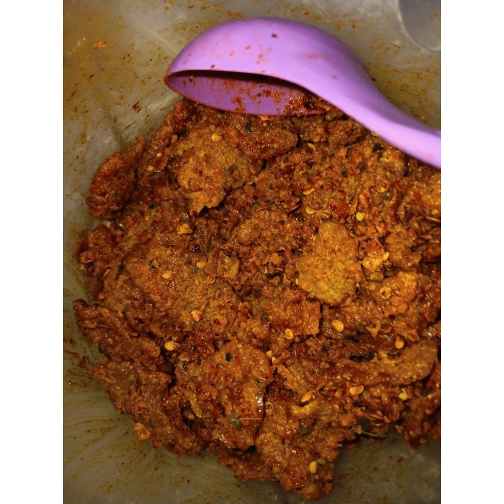 

Kripik Kulit Ayam Pedas Daun Jeruk