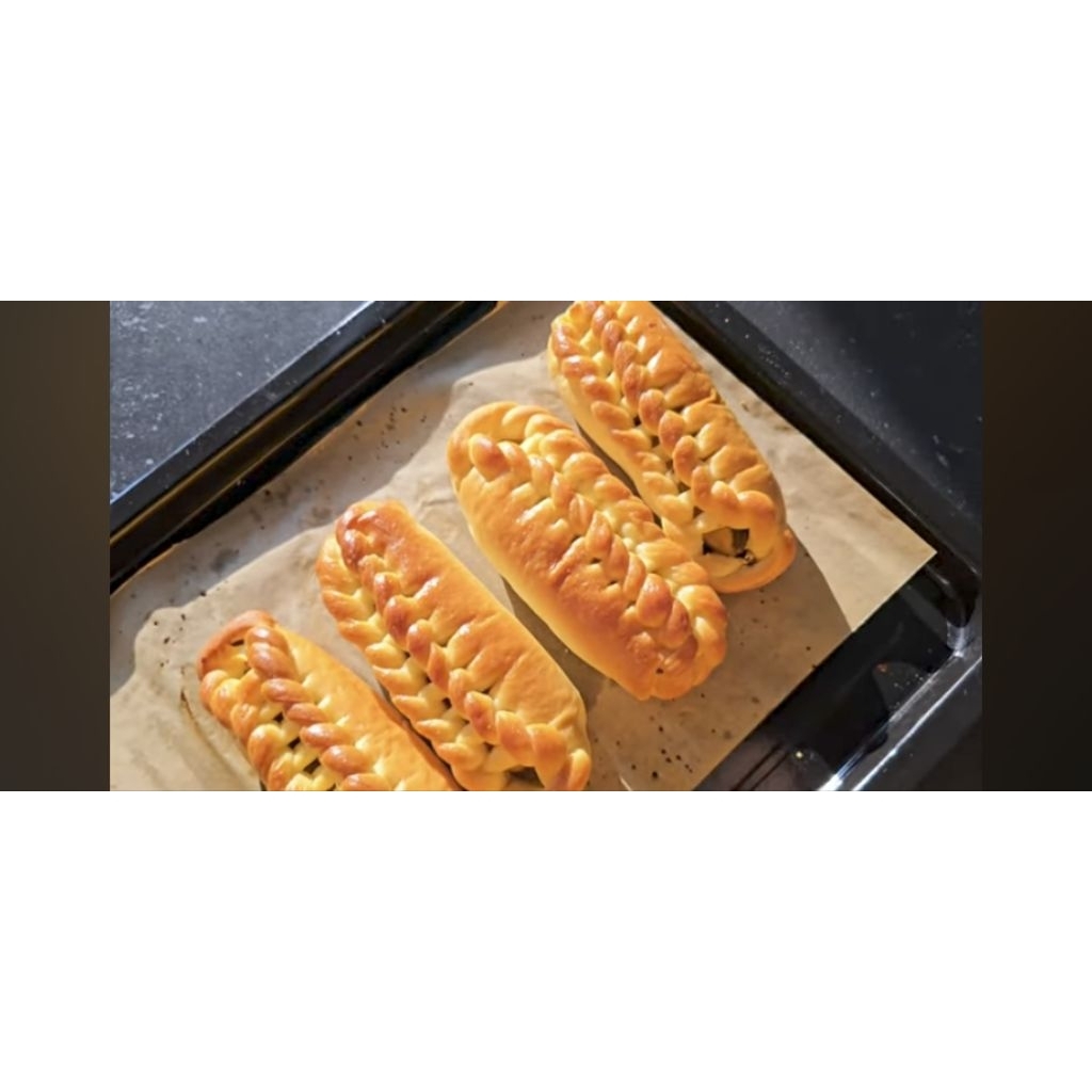 

roti coklat pisang kepang isi 10
