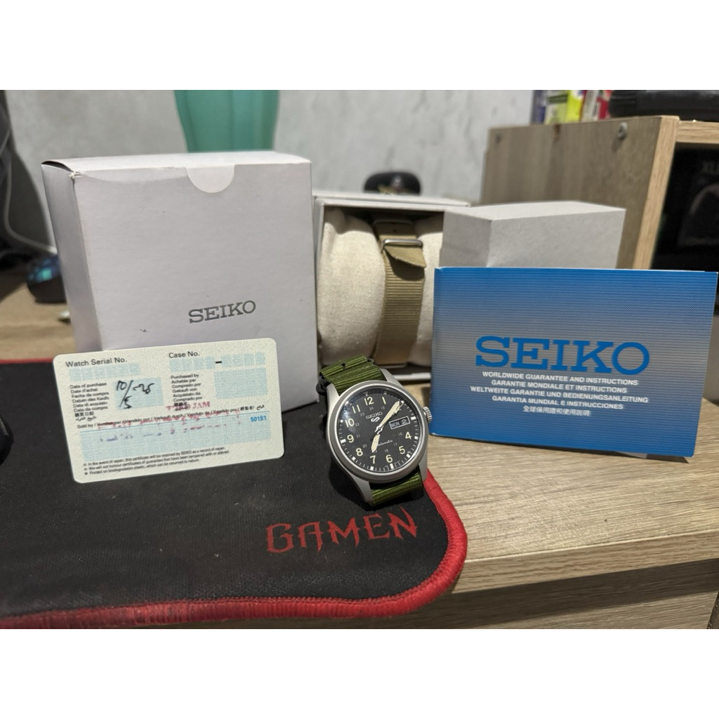 SEIKO 5 MILITARY SRPG35K1
