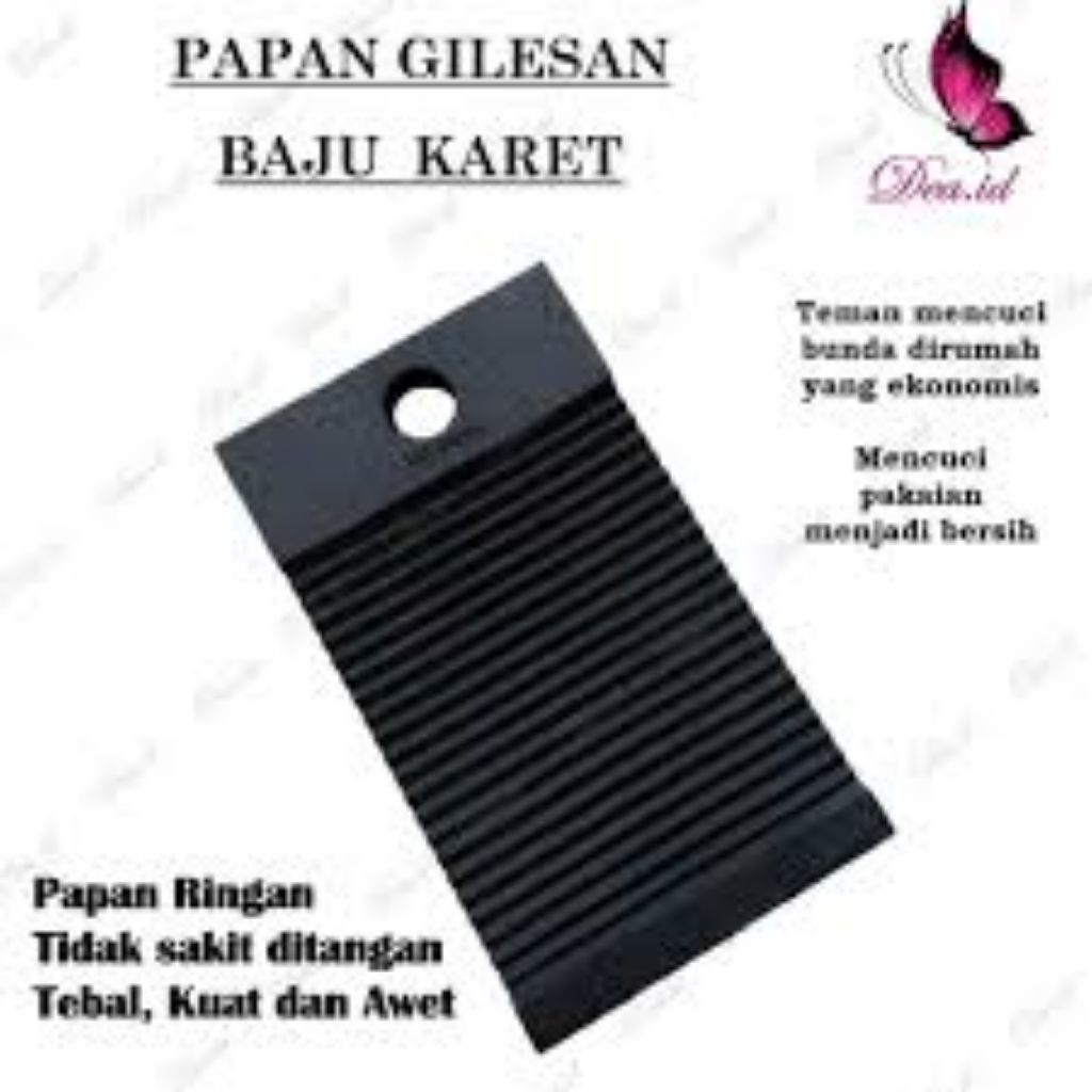 papan Gilesan karet/papan cuci baju