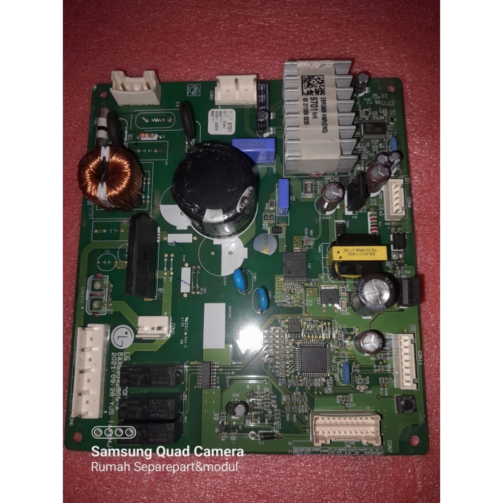 MODUL PCB KULKAS LG INVENTER 2PINTU EBR 9701 ORIGINAL LG ELECTRONIC