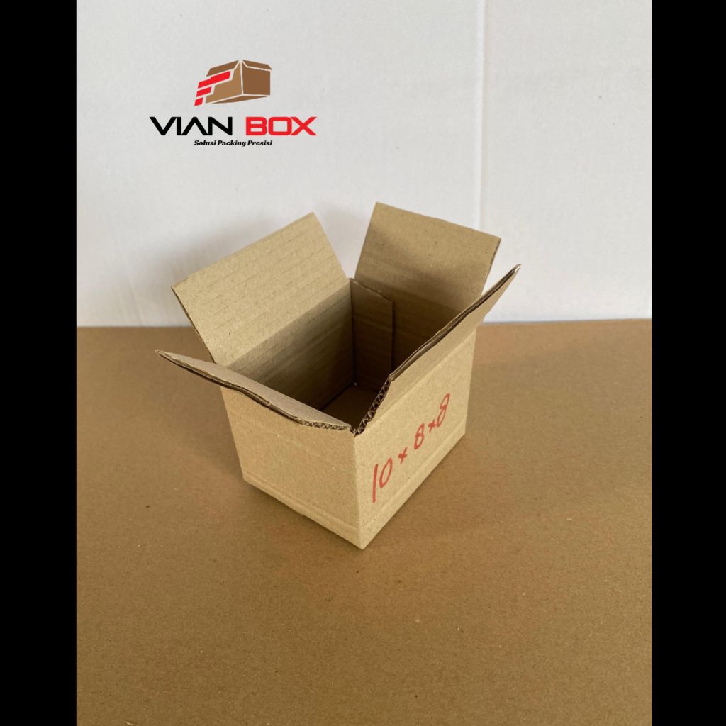 

kardus/karton ukuran 10x8x8cm1ply
