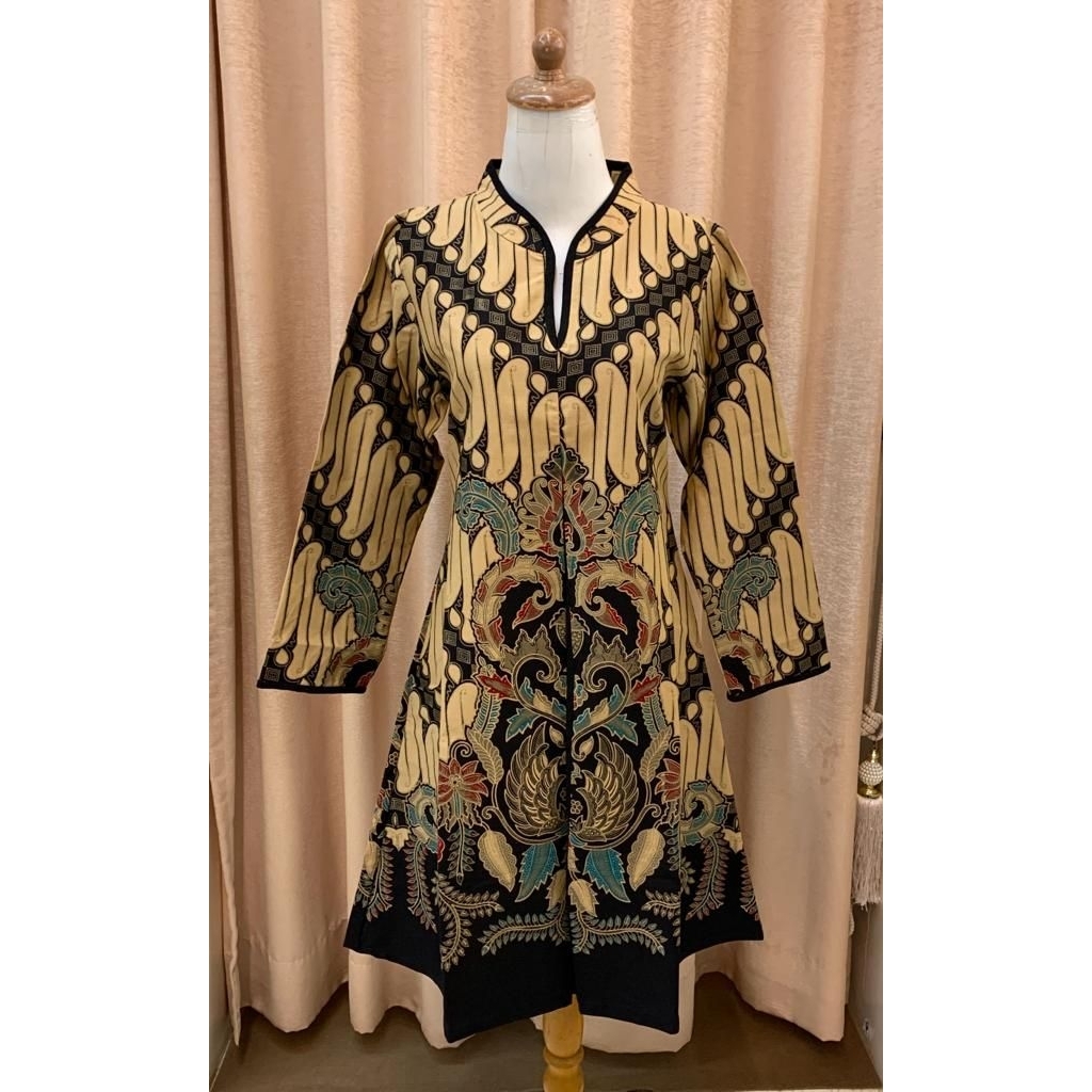 Dress / Tunik tricot Batik Danar Hadi