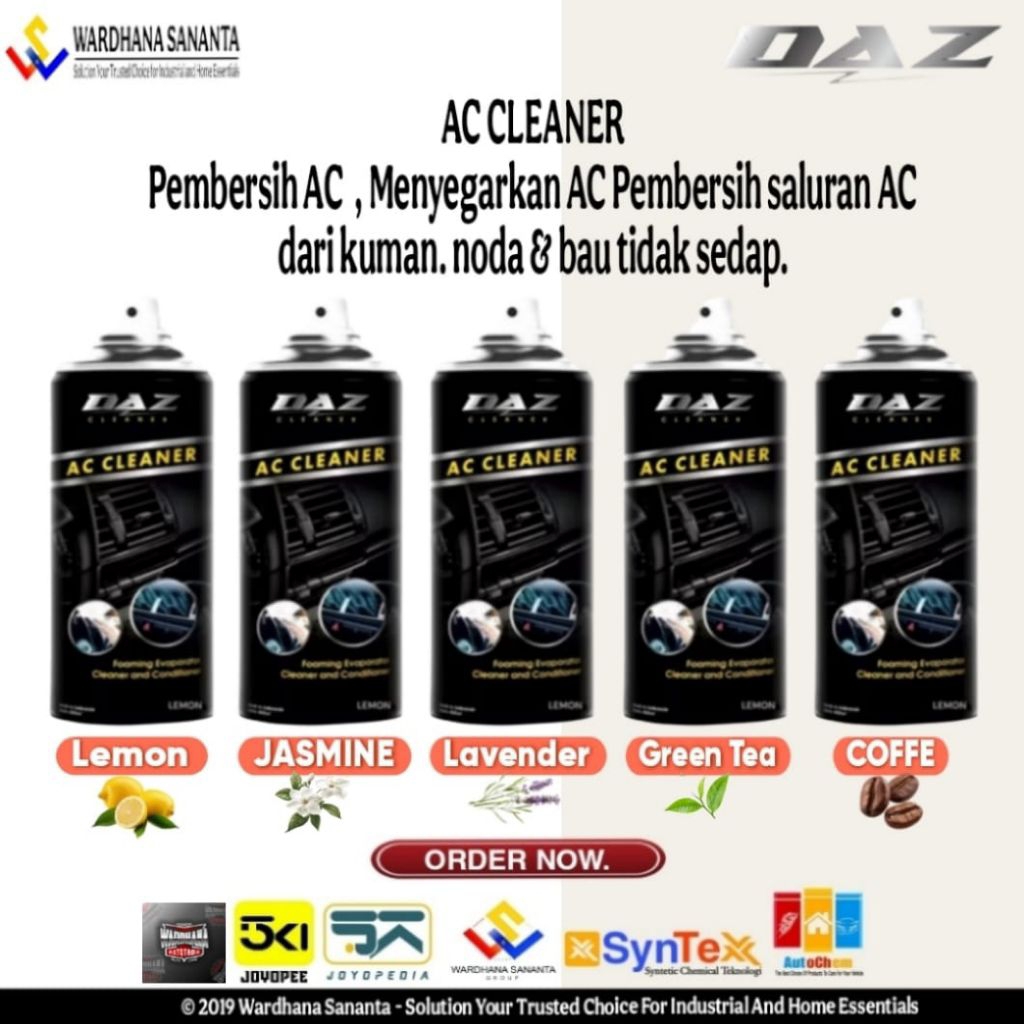 AC Cleaner / Refresher Spray 400ml - Pembersih AC Mobil / AC Refresher Mobil / Penghilang Bau Apek M