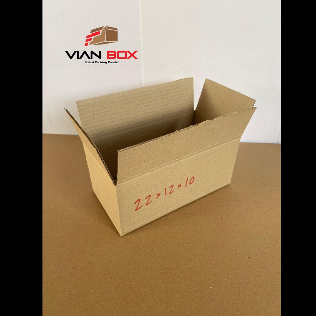 

kardus/karton ukuran 22x12x10cm1ply