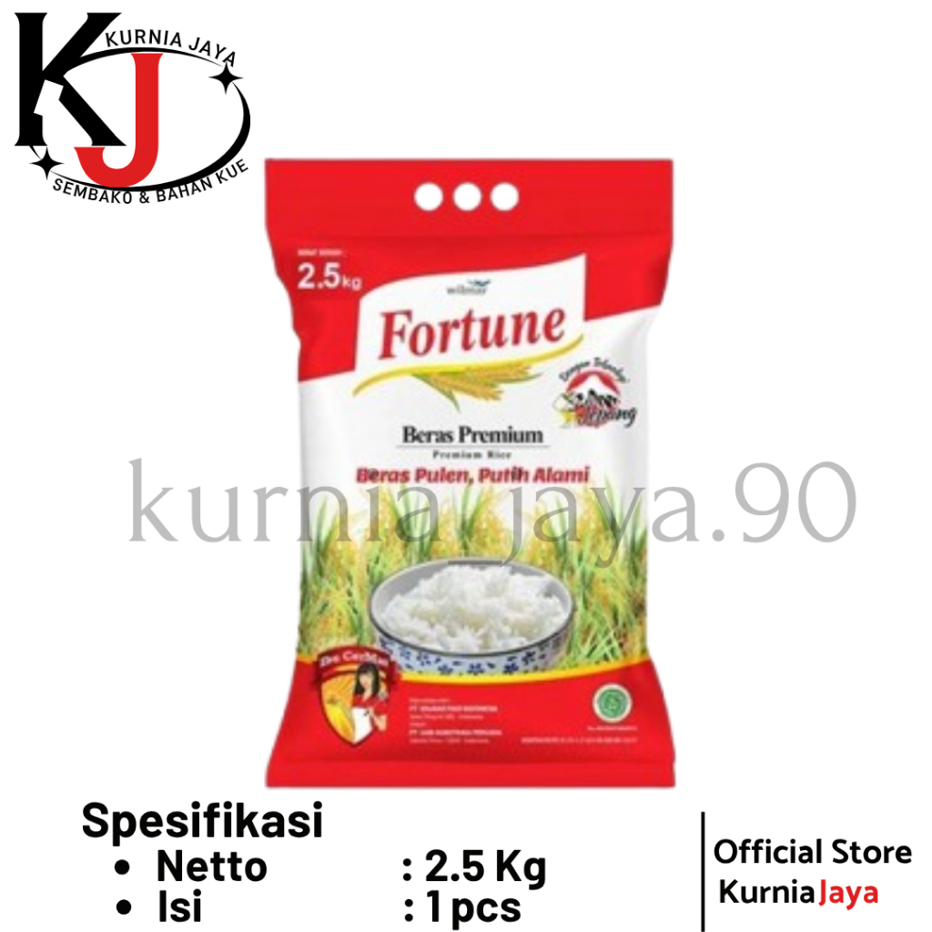 

[ FORTUNE ] Beras Premium 2.5Kg