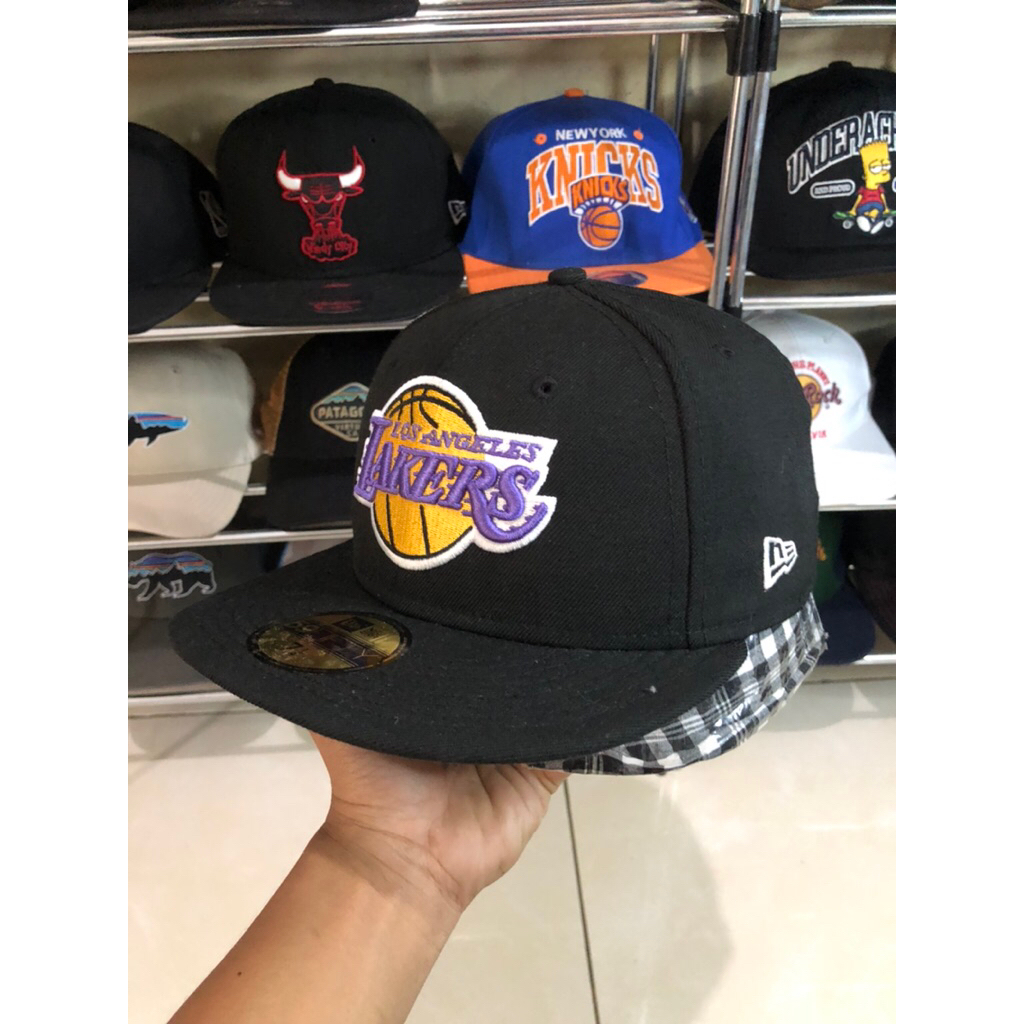 caps lakers NBA x new era woll orginal second