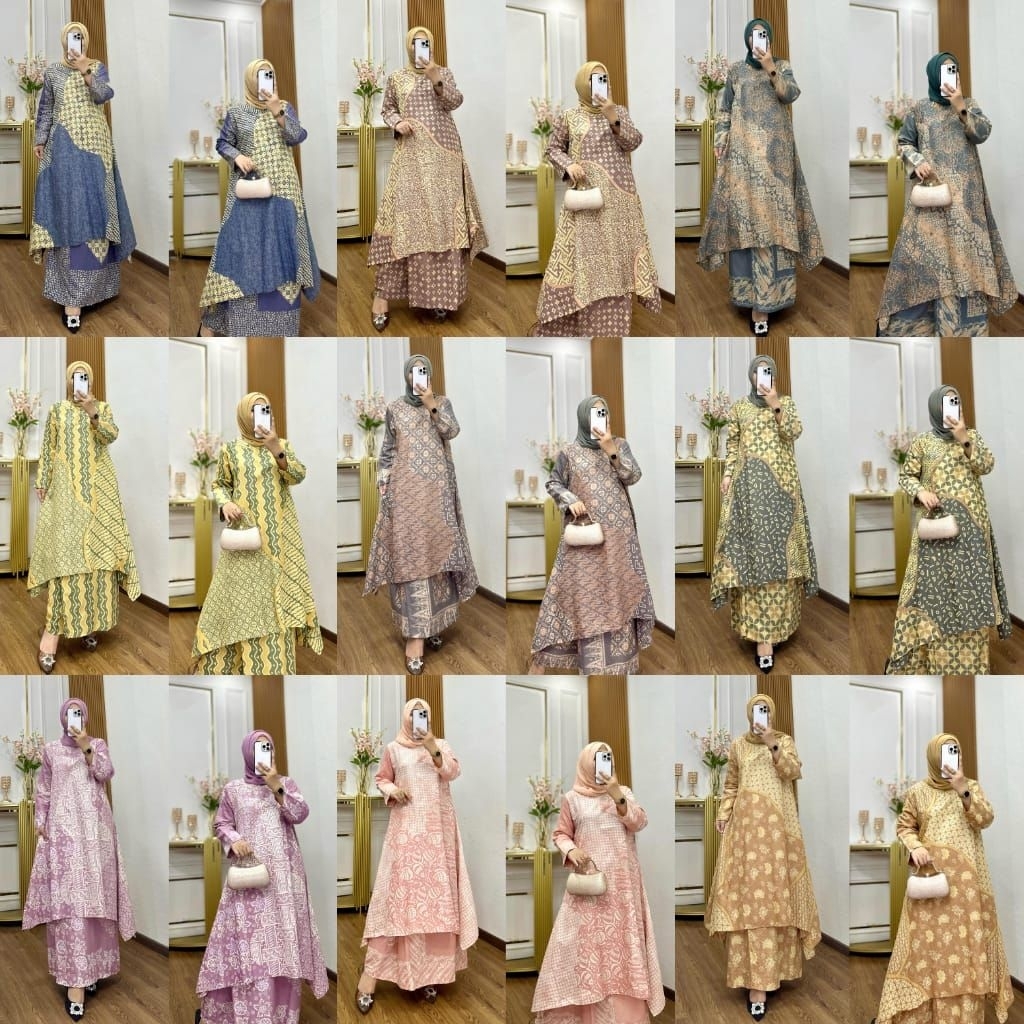 Jangan lupa kirim ulang nomorwa saat order St rok batik 5088 BY AKA dobby sutra /semi sutra fit xl l