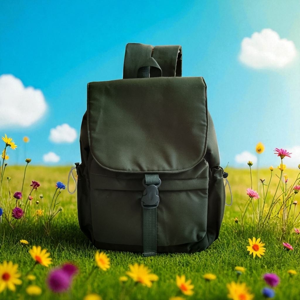 Aluna Backpack - Tas Ransel Kain Wanita