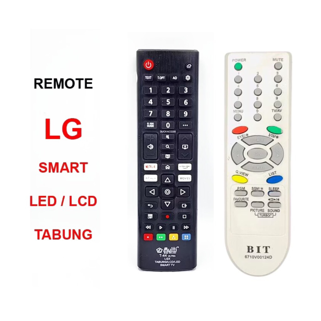 Remote TV LG LED LCD Smart TV Tabung Slim