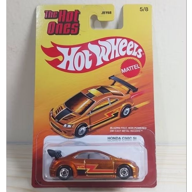 Hot Wheels Honda Civic Si The Hot Ones Silver Series