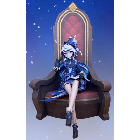 DIY Figure Kertas Genshin Impact Furina