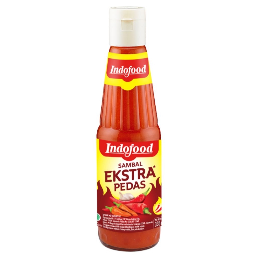 

Indofood Sambal Ekstra Pedas Botol 335 ml