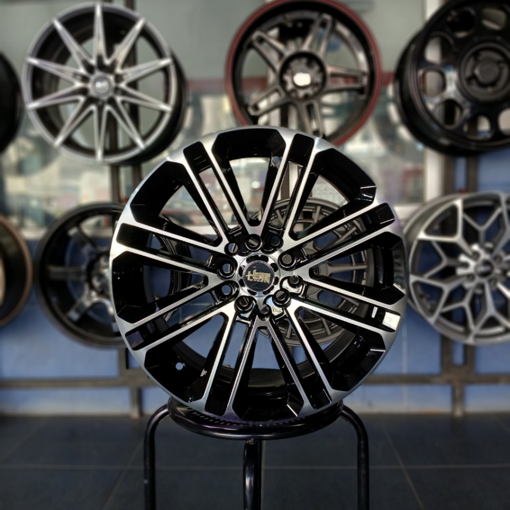 Velg Mobil Sienta Altis Ertiga Apv Taruna S-xover Rush Terios Velg Mobil HSR ALKANI Ring 15 Lebar 65
