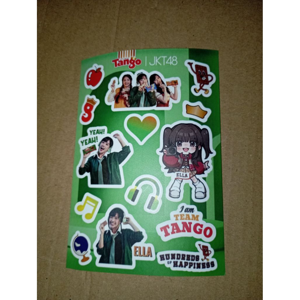 

stiker waffle ella tango jkt48