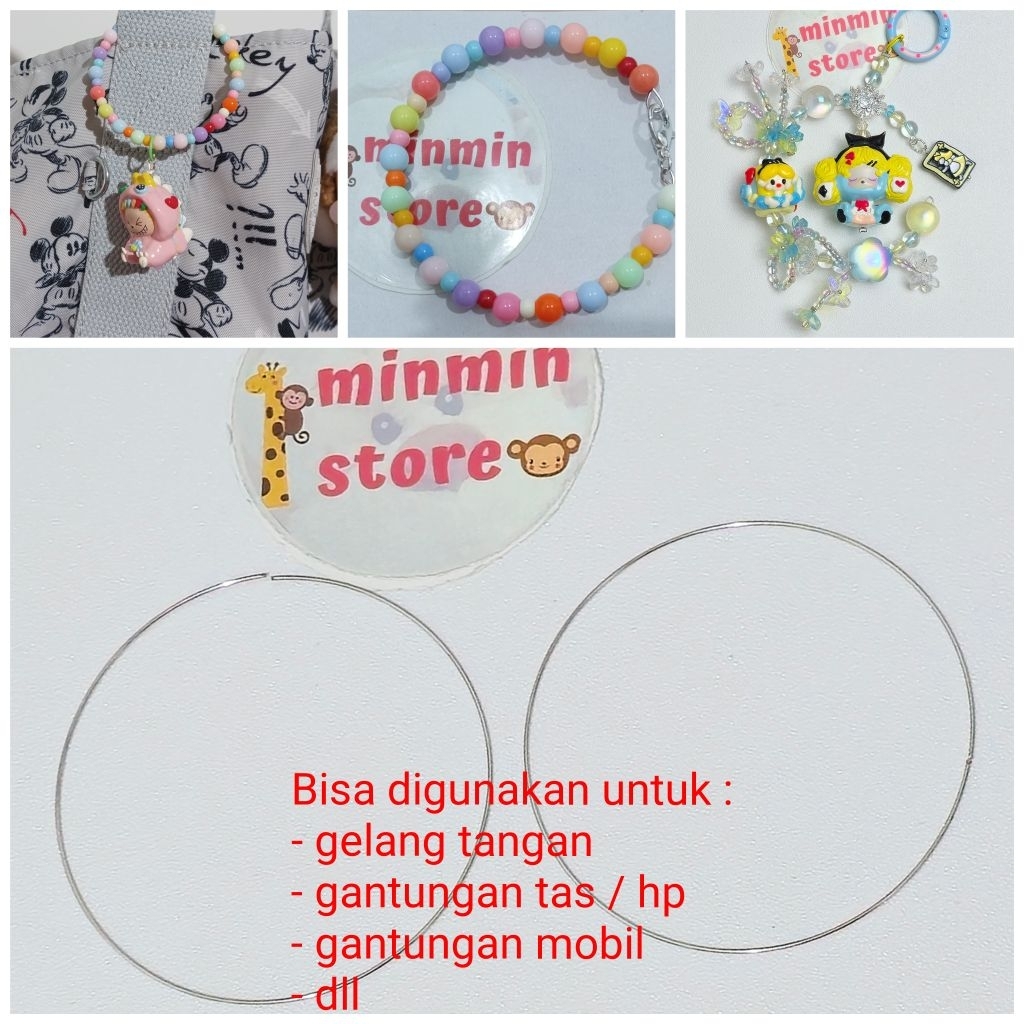 Memory Ring Loop Kawat Bulat diameter 60MM