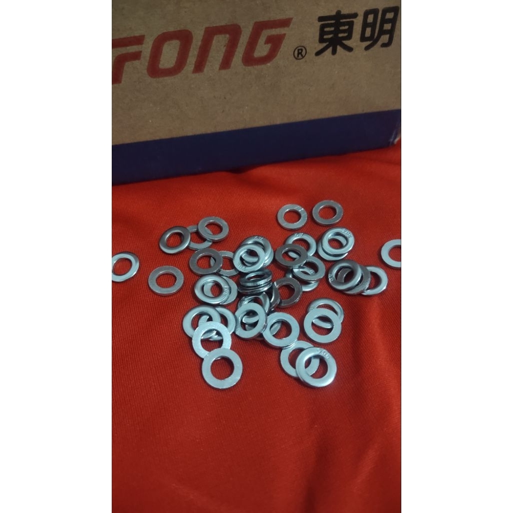 Ring plat M6 stainless