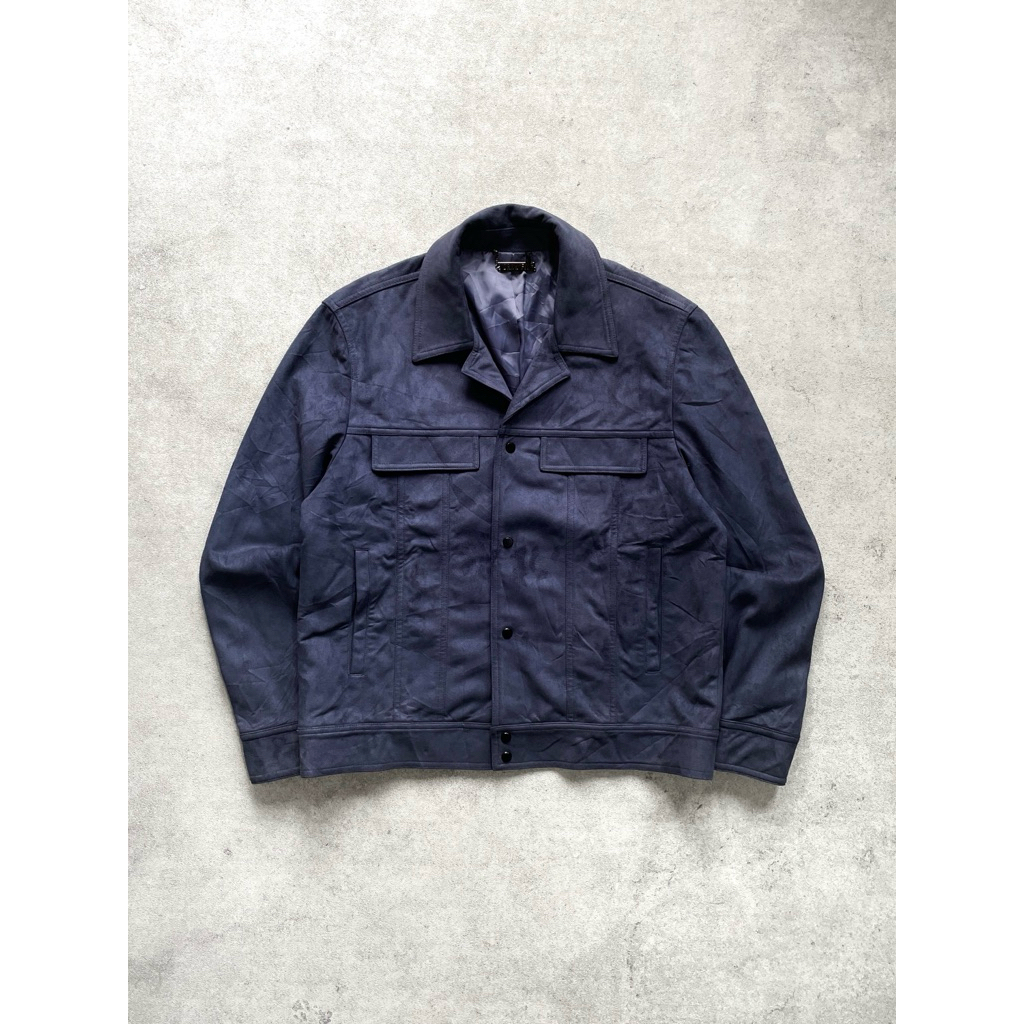 Outer Suede Trucker Work Jacket Drawfit Musinsa Corduroy velvet