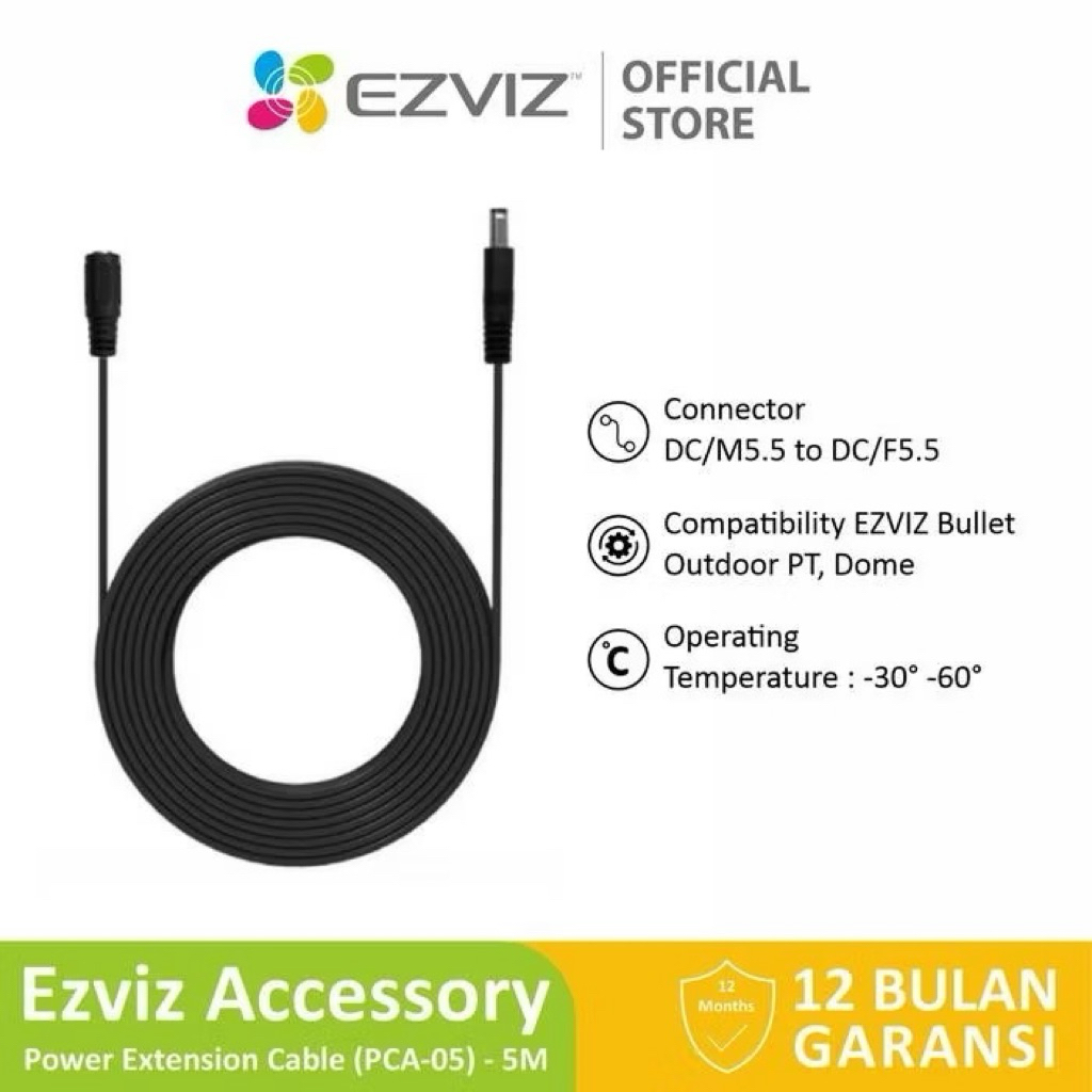 Ezviz Power Extension Cable for Security IP Camera CCTV