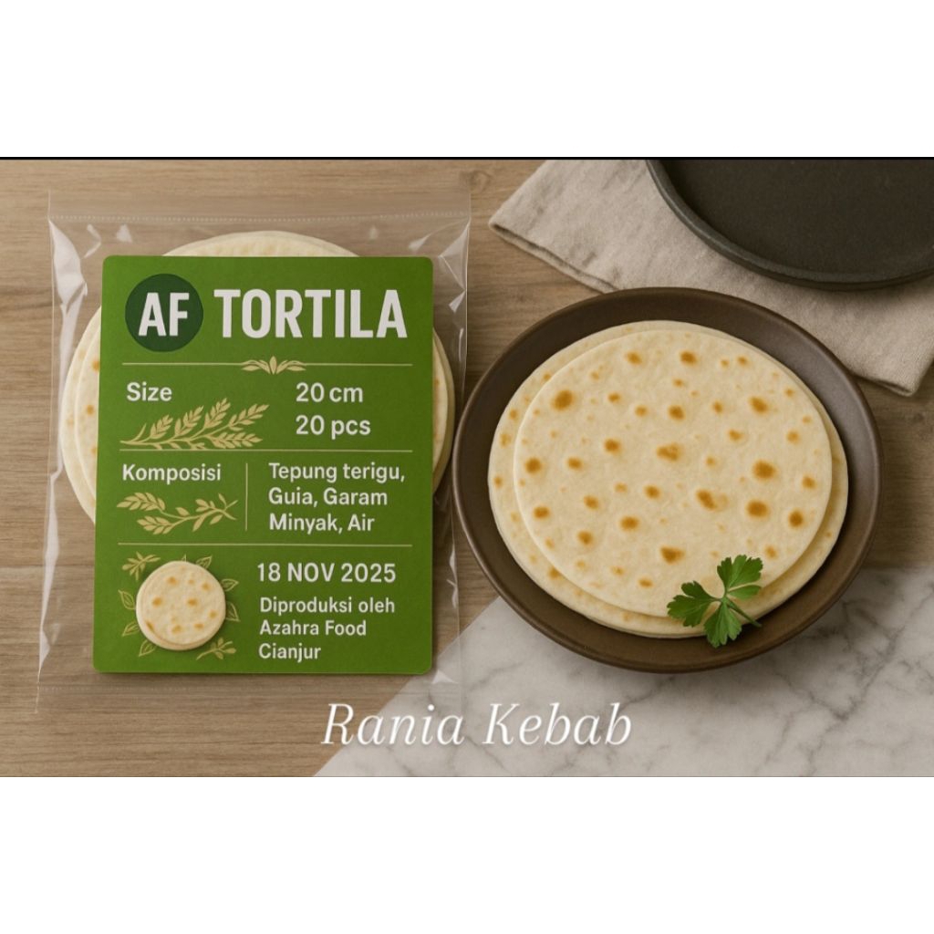 

Kulit Tortilla AF Size 20cm