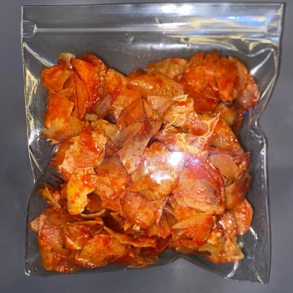 

keripik singkong balado extra pedas bikin nagih