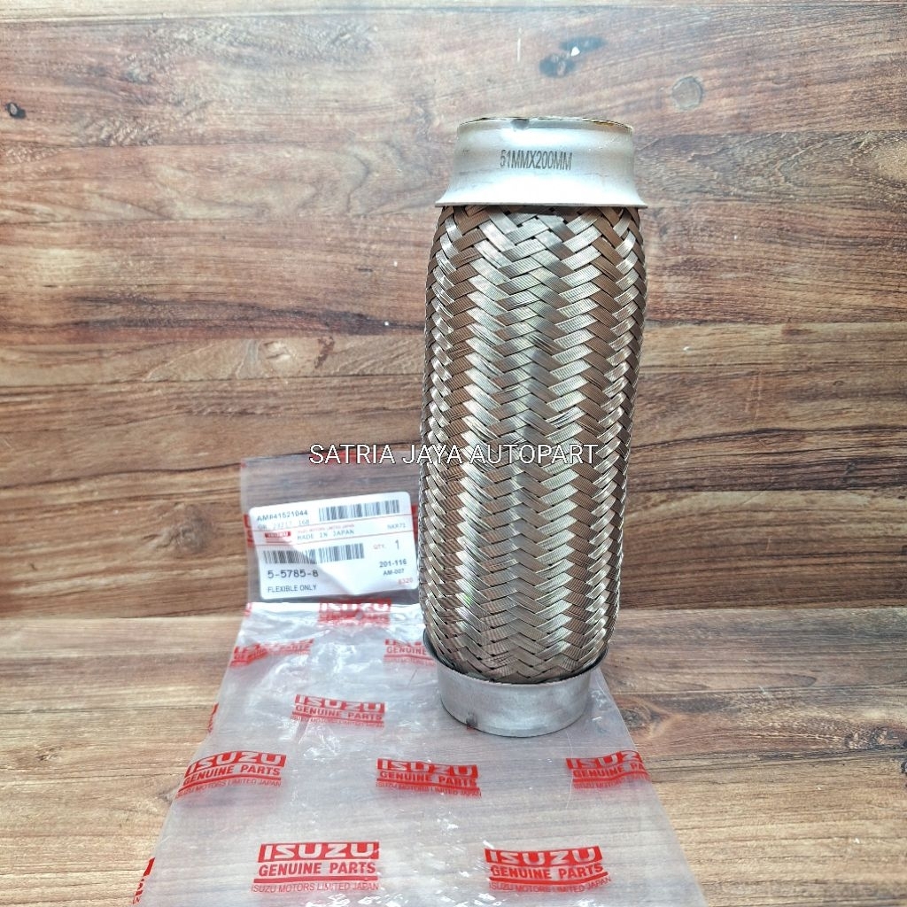 FLEKSIBLE FLEKSIBEL KNALPOT ISUZU NKR71 NMR71 NKR66 ELF ORI