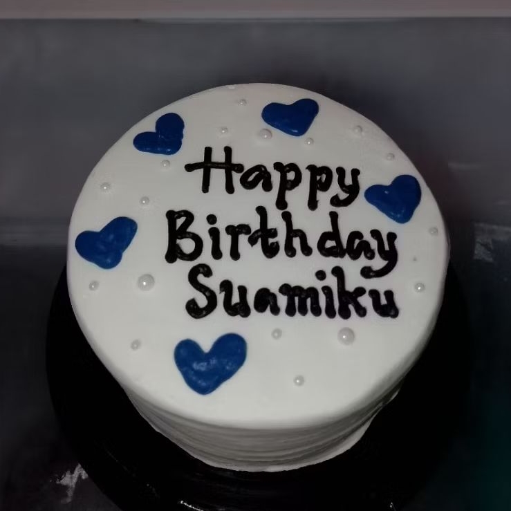 

KOREAN CAKE - CAKE ULANG TAHUN BLACKFOREST ( Motif dikirim random )