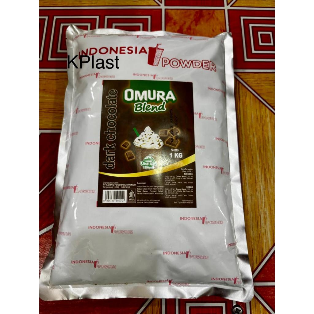 

Minuman Serbuk Rasa Dark Chocolate OMURA Blend 1 kg
