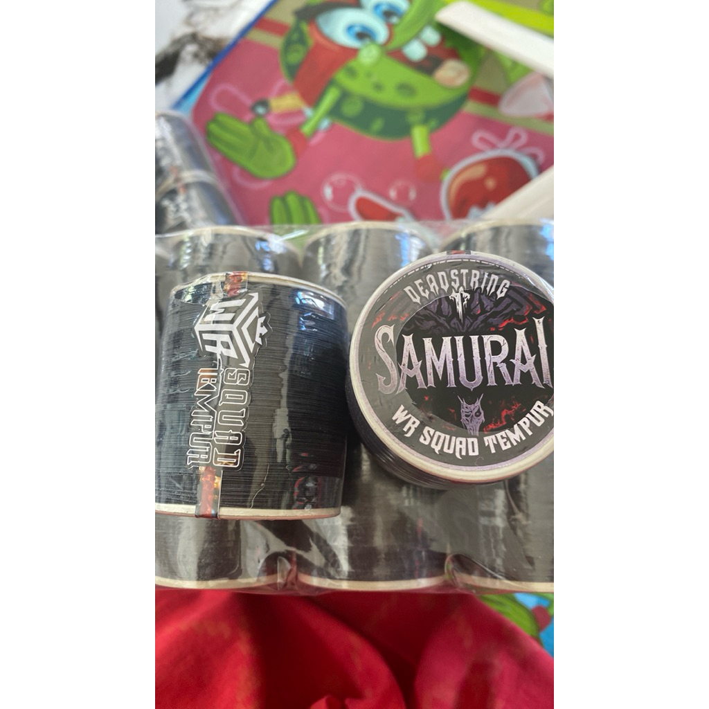 benang gelasan SAMURAI 022 matot bahan putih 1600 yard