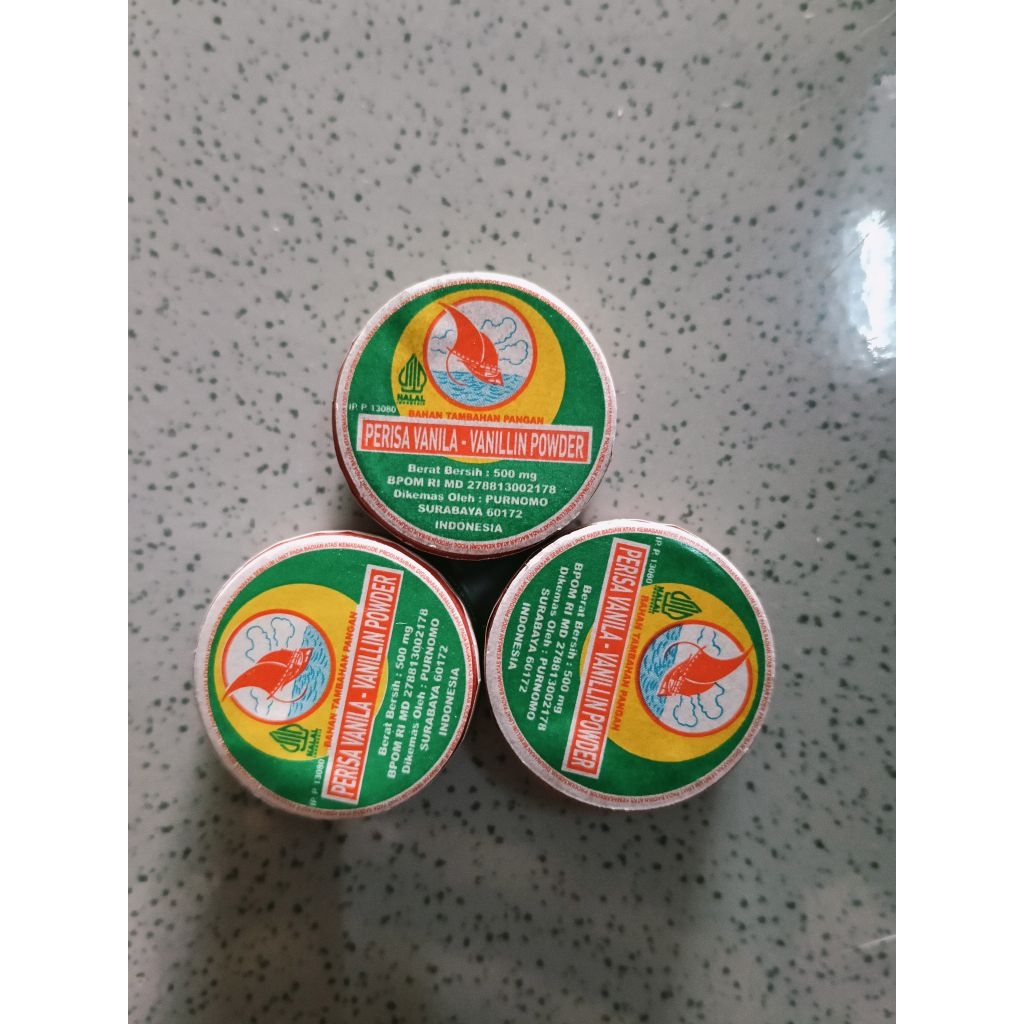 

Vanili cepuk cap layar 500 mg