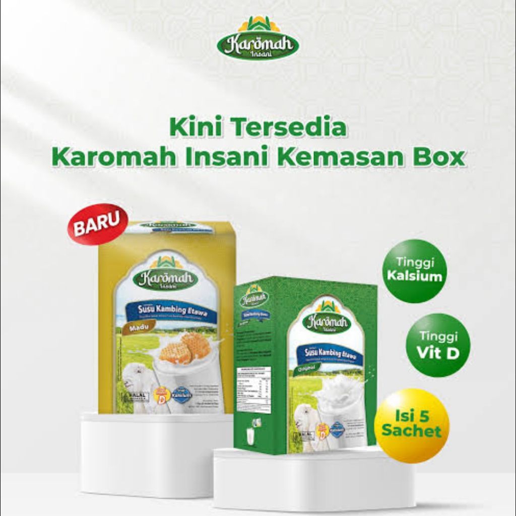 

karomah insani susu kambing etawa ( innerbox)