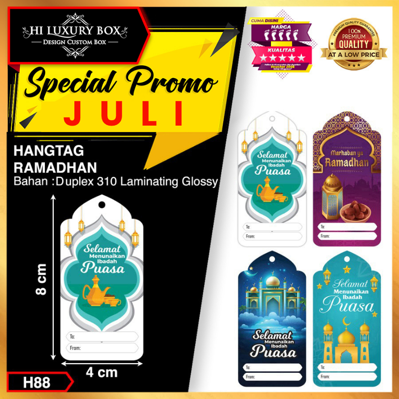 

Hangtag|Hangtag Murah|Hangtag Ramadhan|Hangtag Buka Puasa|H88