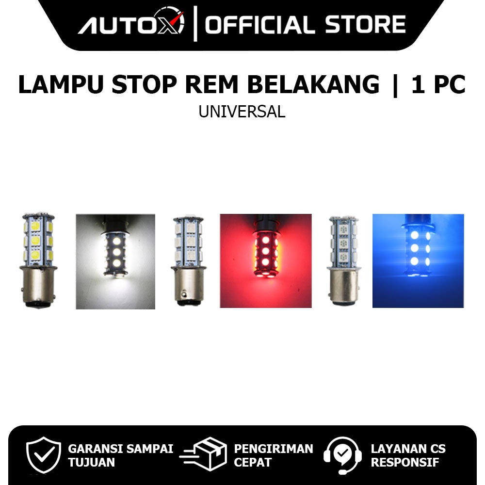 LED Stop 18 Titik Universal Vario 125 150 & Beat Pop Street & Scoopy & Mio S M3 & Tiger & ADV & Supr