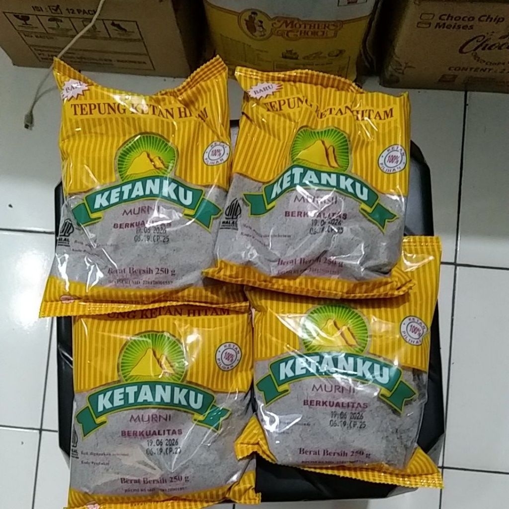 

Ketan hitam merek Ketanku 250gr Premium