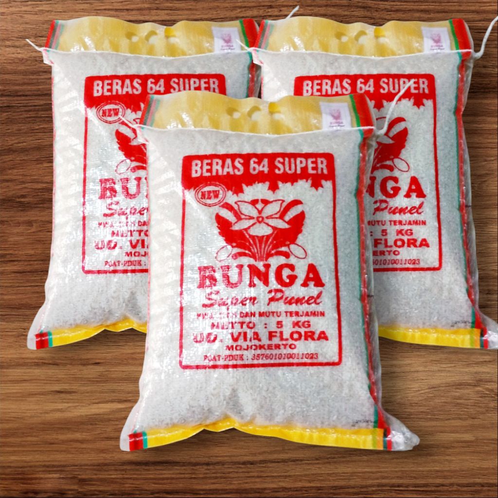 

BERAS BUNGA 5KG + minyak
