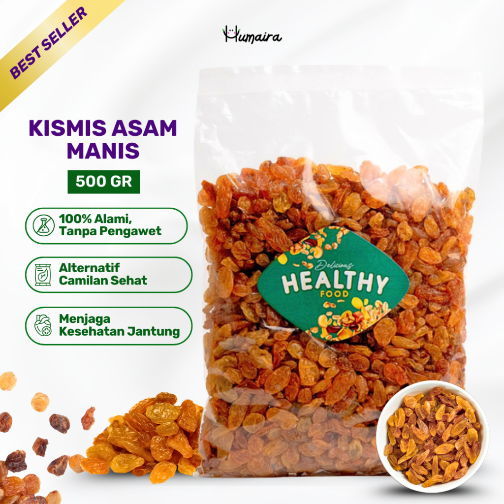 

Kismis Golden Raisin Asam Manis 500 gr Original Oleh Oleh Haji Umroh