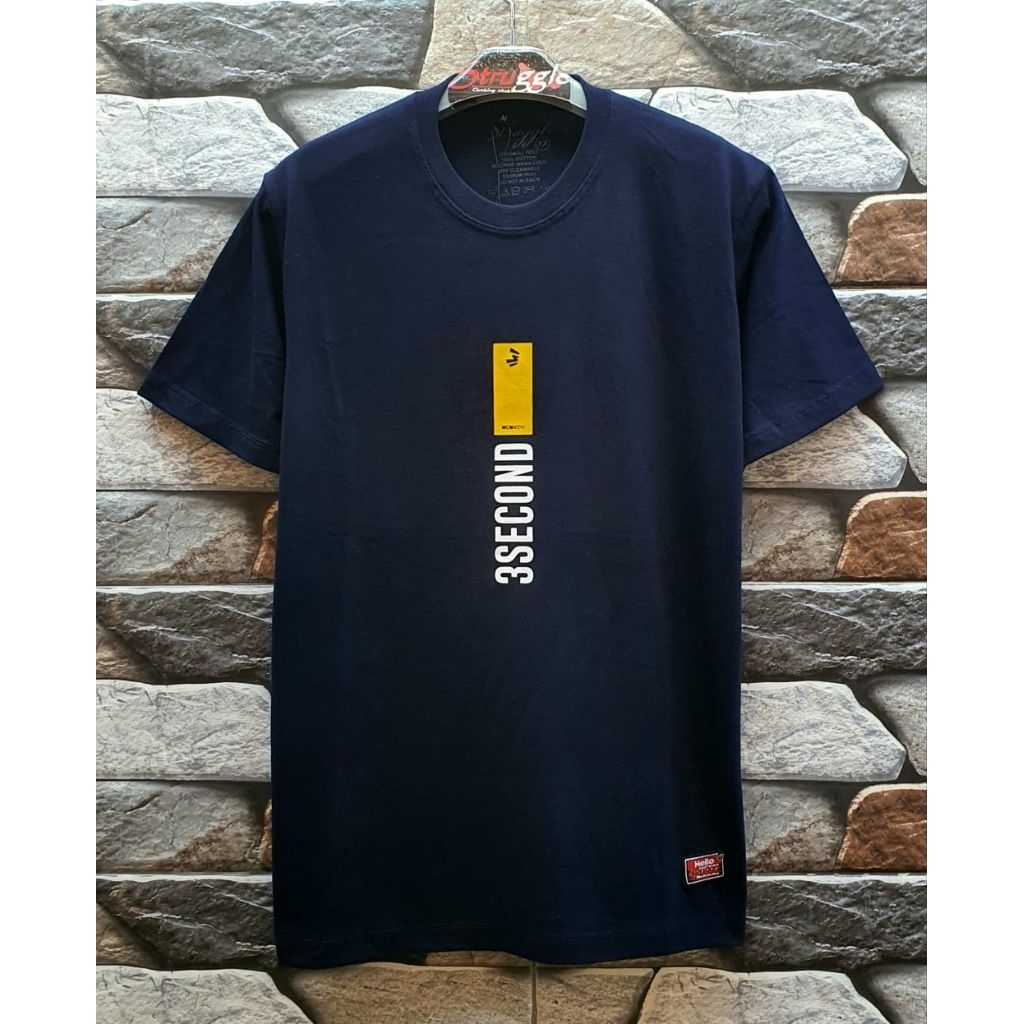 Baju pria kaos distro struggle cotton combad 24S