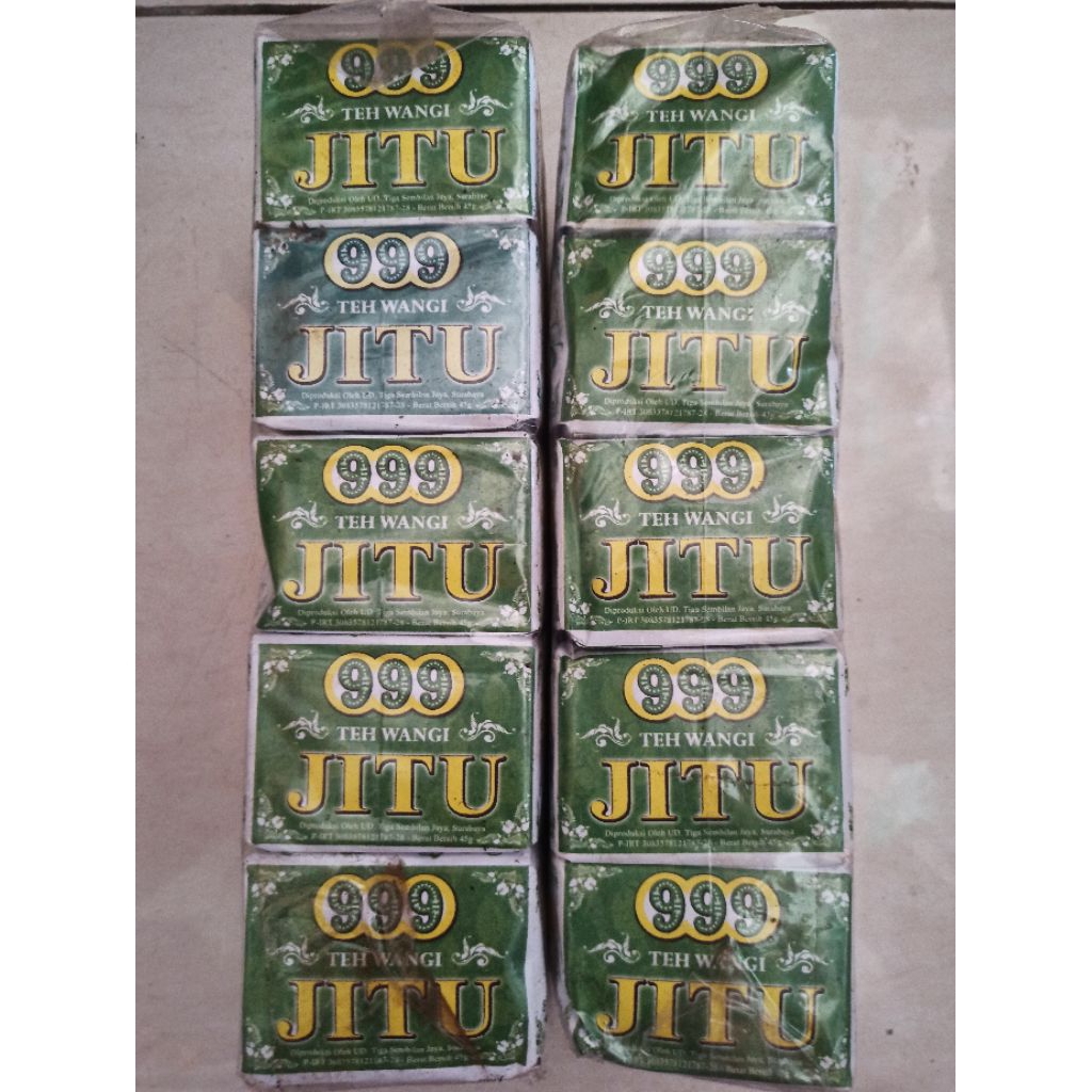 

Teh Jitu Hijau 45g (1 Slop Isi 10 Bungkus)