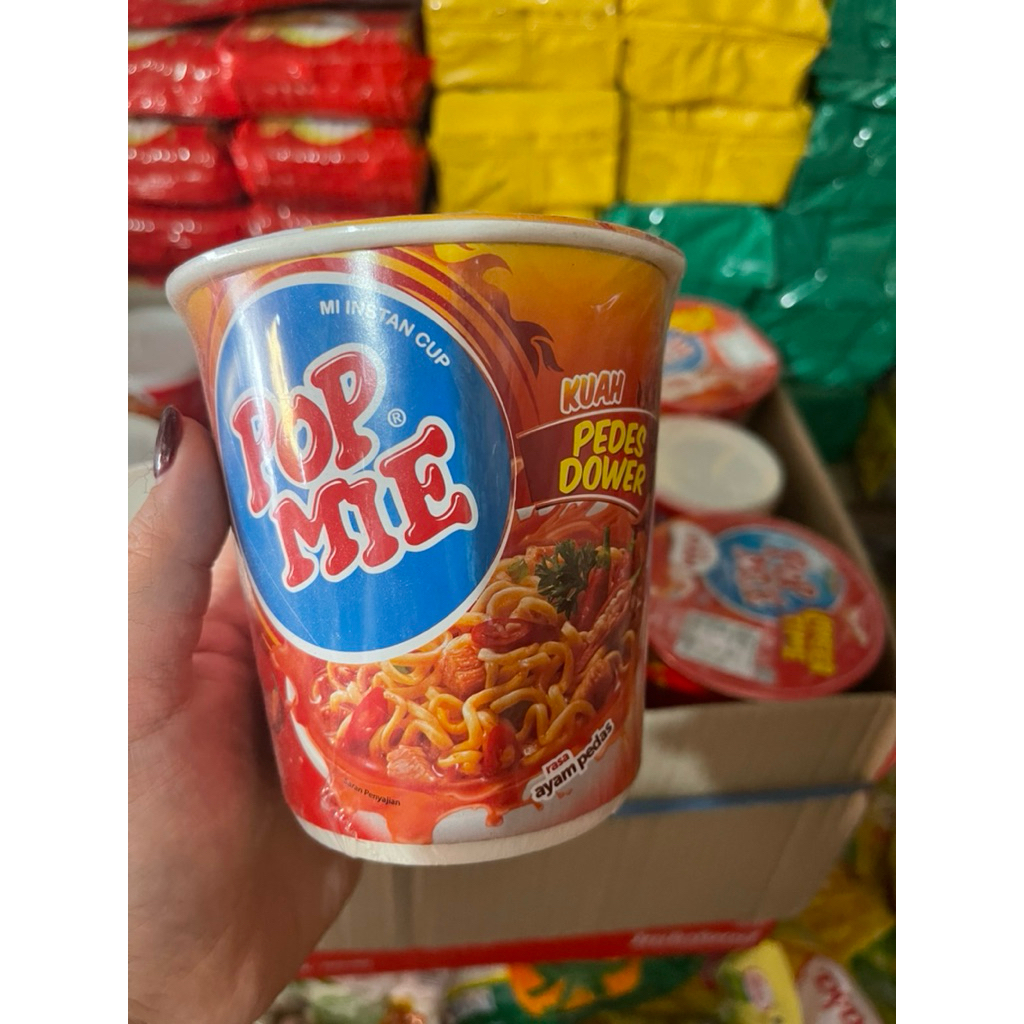 

popmie ayam kuah dan doer
