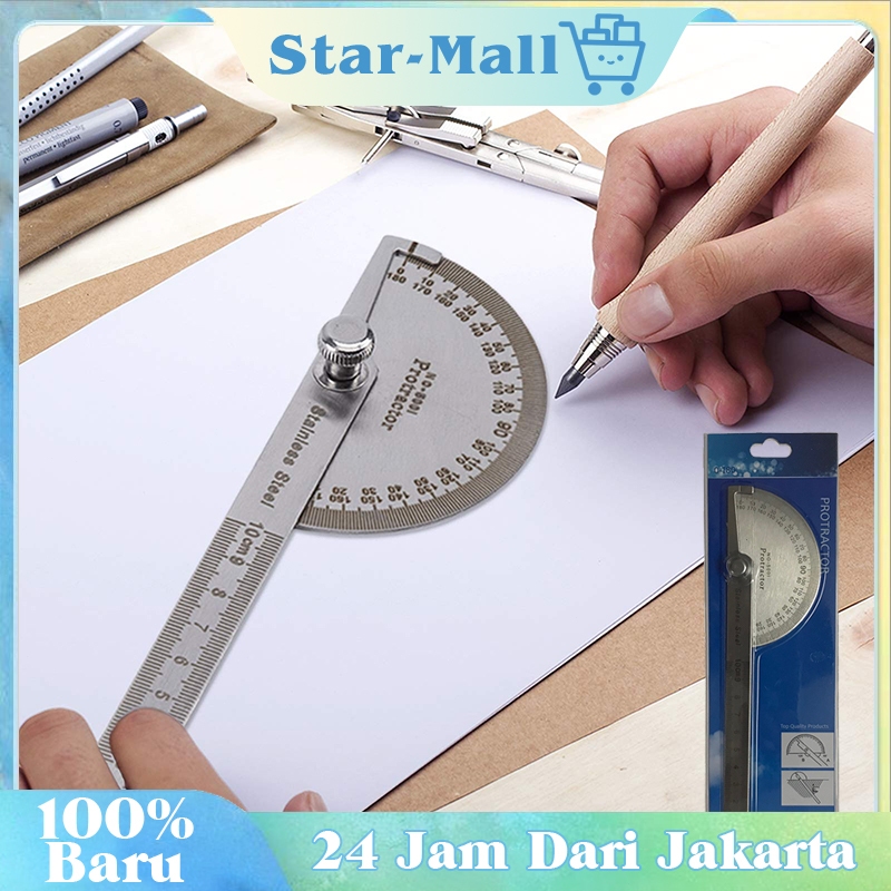 

Baja Tahan Karat Alat Ukur Sudut / Woodworking Tools / Pengukur Sudut