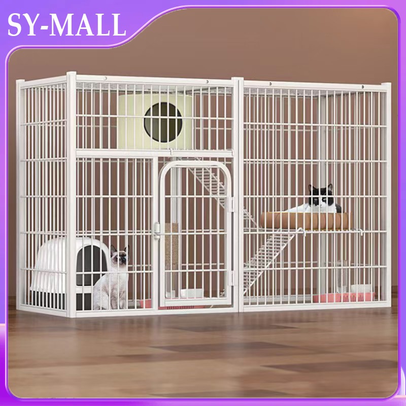 Pembongkaran Kandang Hewan Kandang Portabel Kandang Kucing Mewah Kandang Jaringan Kawat