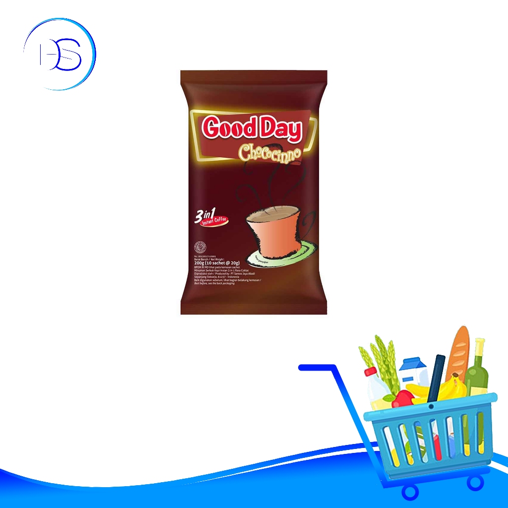 

GOOD DAY 3 IN 1 CHOCOCINNO 10x20G