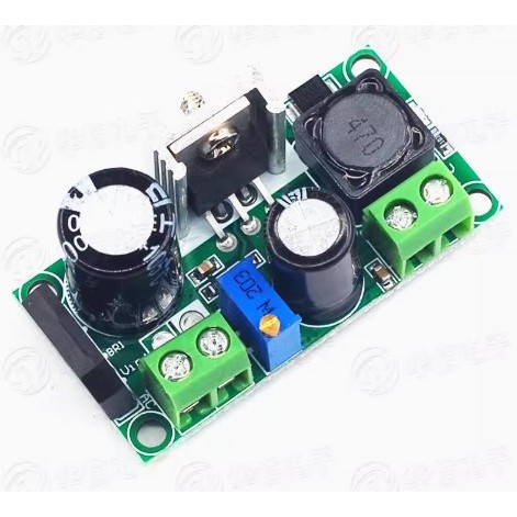 AC To DC Stabilizer Regulator Power Supply LM2596HV PWM Stepdown AC5V - 35V To DC3A 1.37V - 37V