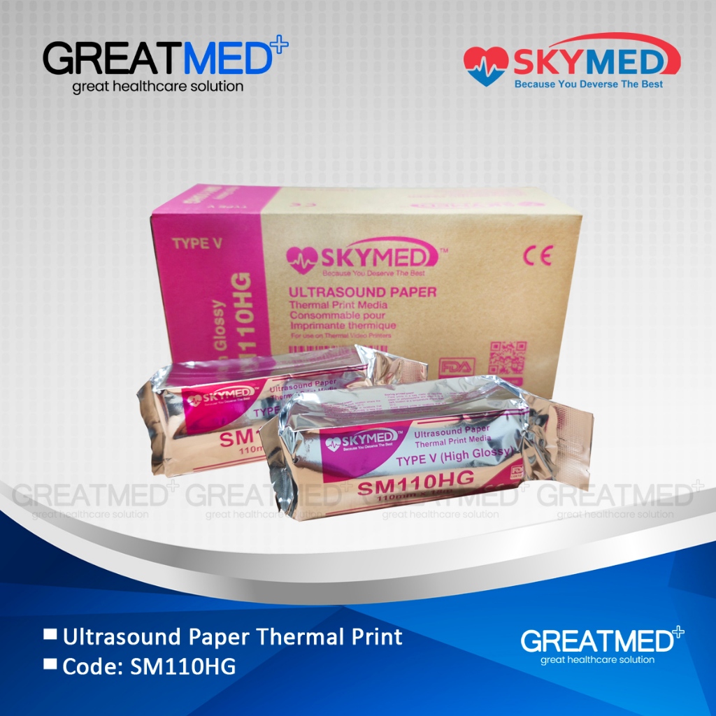 USG Paper | Kertas USG - Video Printer Paper - Sky Med | SM110HG