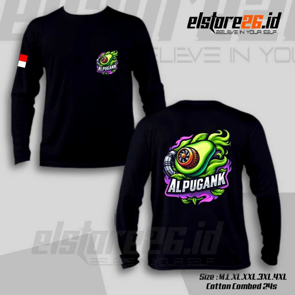 ELSTR26 Baju Kaos Distro ALPUKAT  | Bahan Tebal,Lembut, Katun Combed 24s | Pakaian Pria & Wanita