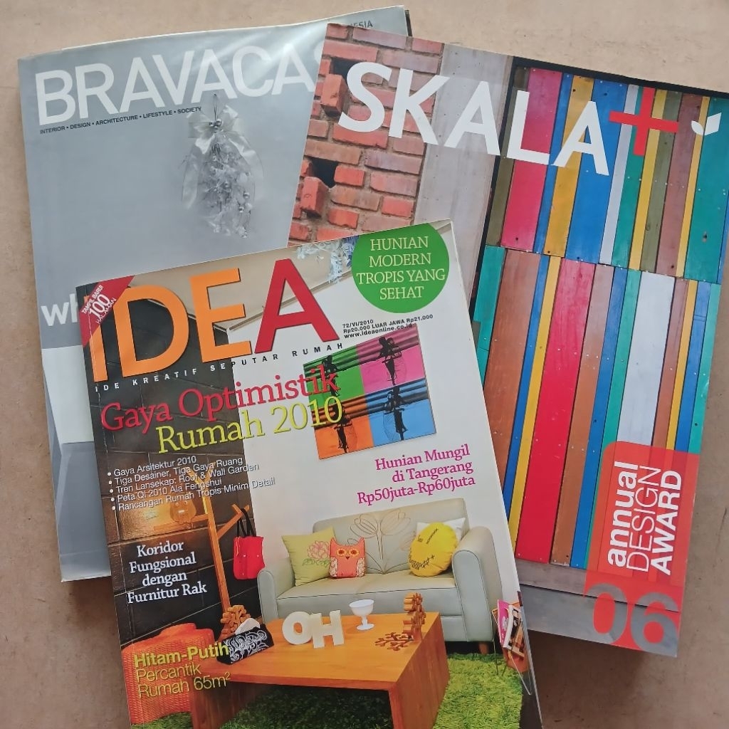 Tabloid Majalah Interior Jadul