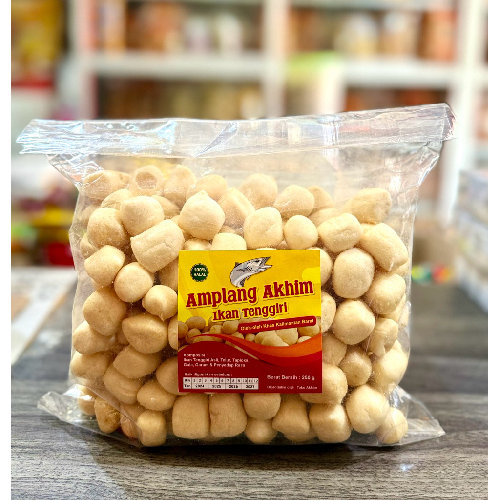 

Kerupuk Amplang Akhim 270g Khas Ketapang Kalbar