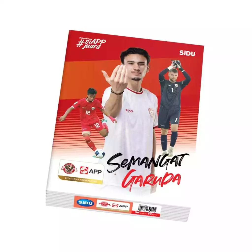 

(1 PCS) BUKU TULIS SIDU 58 LEMBAR BERGARIS PUTIH UKURAN KWARTO A5